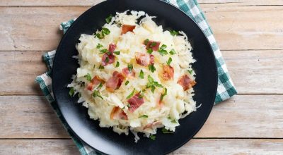 Arroz especial com queijo e presunto/ freepik / Arroz especial com queijo e presunto/ freepik