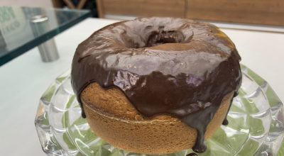 Programa Cotidiano/TV Jornal / Imagem de bolo de chocolate com cobertura